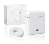 BOBOPACK Label Printer, Mini Label Maker Bluetooth, Label Printer with Various Templates, Compatible with Android and iOS, Self-Adhesive Label Maker for Home Office and School