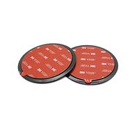 BoBoU Suction Cup Mounting Plates with 3M Adhesive Universal Car Accessories Ideal for Navigation Device Mobile Phone Holder (80 mm x 2)