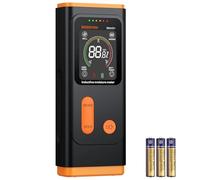 BOBOVAV Pinless Moisture Meter with 4 Material Modes & 3- Color Alert, Non-Destructive Moisture Detector with VA Color Display & Flashlight for Wall, Masonry, Softwood, Hardwood