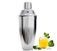 BOBOZHONG 750ml Stainless Steel Cocktail Shaker Set with Built-in Strainer - Bartender Shaker for Mixing Drinks| Leak-Proof & Ergonomic Design | Home Bar Kit & Gifts for Cocktail Lovers