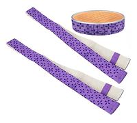 BOBOZHONG Baking Cake Strips,2PCS Cake Pan Strips Cake Pan Dampen Strips, Baking Tray Protection Strap for Evenly Baked Cakes Cake Decorating Tools