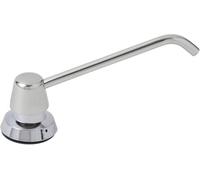 Bobrick 8226 Counter-Mounted Soap Dispenser, 34oz, Stainless Steel