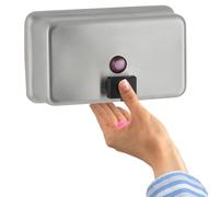 Bobrick Soap Dispenser B-2112, 40 fl oz Capacity, Classic Series, Surface-Mounted Horizontal