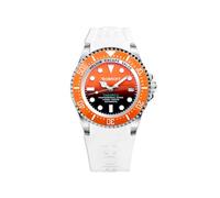 Bobroff - Diver Professional Diver Men's Automatic Watch, 1000m, Orange, 44MM, Helium Valve BF0004bn-BFSTB, Orange, 44MM, Strip