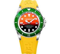 Bobroff Men's BF0004bv-BFSTA 44mm Automatic Watch in Yellow Bobroff Yellow One Size