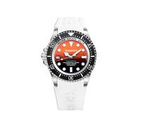 Bobroff Tabarca - Men's Automatic Diver Professional Diver Watch, 1000 m, Orange, Helium Valve BF0004i-BFSTB, Orange, 44MM, Sporty
