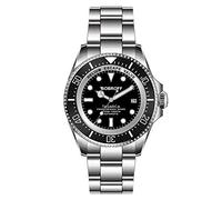 Bobroff Tabarca - Professional Automatic Diver's Watch for Men, 1000 m, Black, 44MM, Helium Valve BF001