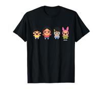Bob's Burgers Chibi Kawaii Linda Gene Tina and Louise T-Shirt