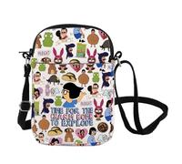 Bob's Burgers Inspire Crossbody Bag Tina Belcher Fan Shoulder Bag Bob's Burgers Inspired Gift For Tina Fans (Explode CB UK)