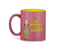 Bob's Burgers Louise Belcher Sarcasm 12oz Coffee Mug