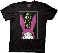 Bob's Burgers Louise I Smell The Fear On You Mens T-Shirt (X-Large)