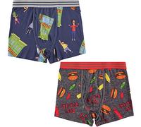 Bob's Burgers Mens Boxer Briefs Mens 2 Pack Boxer Briefs Underwear - Bob, Tina & Louise Belcher, Multi, Medium