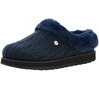 BOBS from Skechers Women's Keepsakes Ice Angel Slipper, Navy, 6 M US