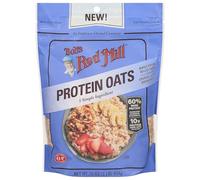 Bob's Red Mill Gluten Free Protein Oats, 16oz - 10g Protein/Serving, Non-GMO, Whole Grain, Vegan, Kosher, High-Protein Rolled Oats for Nutritious Breakfasts