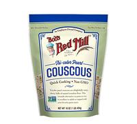 Bob's Red Mill Tri-Color Pearl Couscous, Quick Cooking - 1 Pound (Pack of 1) - Non-GMO, Vegan, Israeli Couscous - Non GMO, Vegan, Israeli Couscous, Kosher