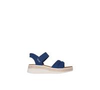 BOBS SUN RAY Slip-Ins Quarter Strap Sandal Navy Skechers Navy 6
