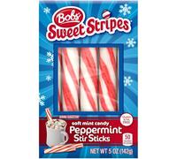 Bob's Sweet Stripes Soft Peppermint Candy (Pack of 6)