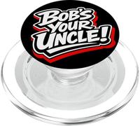 Bob's Your Uncle Handyman DIY Fixer Saying PopSockets PopGrip for MagSafe