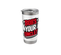 Bob's Your Uncle Retro Stainless Steel Insulated Tumbler