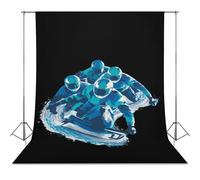 Bobsleigh Spirit Photo Backdrop Background Curtain for Photography Photographic Studio