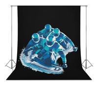 Bobsleigh Spirit Photo Backdrop Background Curtain for Photography Photographic Studio