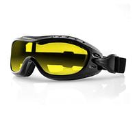 Bobster® Night Hawk, Gloss Black Frame, Yellow Lens