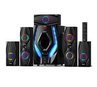 Bobtot Home Theater Surround Sound System- 1200 Watts 10 inch Subwoofer 5.1 Channel Audio Stereo Systems with HDMI ARC Optical Bluetooth Input for 4K TV Ultra HD AV DVD FM Radio USB