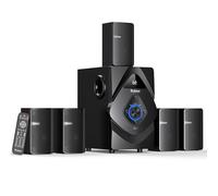 Bobtot Home Theater System Wireless Rear Satellite Speakers 800W 6.5inch Subwoofer 5.1/2.1 Channel Surround Sound Systems with HDMI ARC Optical Bluetooth Input