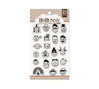 BoBunny Essentials Stamps 4 x 6-inch, Multi-Colour, 0.39 x 11.43 x 20.32 cm