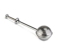 Bobury Ball Shaped Tea Infuser Stainless Steel Tea Strainer Push Style Tea Infuser Strainer Tea Infuser Tool
