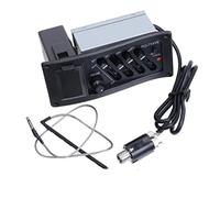 Bobury Guitar EQ-7545R 4-Band EQ Equalizer System Acoustic Guitar Preamp Piezo Pickup for Acoustic Guitar
