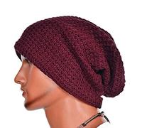 Bobury Oversized Men Knit Beanie Hat Baggy Long Slouchy Winter Warm Skull Cap