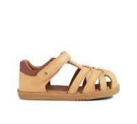 Bobux Barefoot I-Walk Cross Jump Sandal for Unisex, Oak Buff, 26 EU