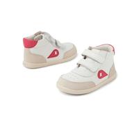 Bobux Champ High I-Walk Leather Hi Top Ankle Trainers with Adjustable Straps (Radiant Raspberry, EU 25, UK Footwear Size System, Toddler, Women, Numeric, Medium, 8)