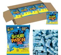 Bobzo Bundle - Pack of 12 Sour Patch Blue Raspberry 3.6oz (102g) - Imported from the USA