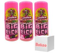 Bobzo Gift Pack | Sour Candy Big Lck Roller Bundle Pack of 3 x 60ml | Watermelon Flavour Liquid Candy Roller | Sour Liquid Sweets | Kids Party Treats | Imported Candy