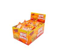 Bobzo HALAL Big Burger Gummy Sweets - Fruit & Cream Flavored Candy, 18 x 28g Packs - Novelty Food-Shaped Treats, Fun Party Favors, Kids’ Snacks, Bulk Sweet Box