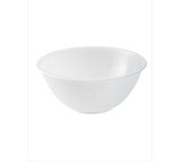 Bobzo Set of 2 Mixing Bowls - 2.2L, 23cm Diameter - White Polypropylene, Microwave & Freezer Safe, Dishwasher Safe - Ideal for Baking, Cooking & Food Prep