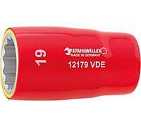 Boca DE Llave DE Vaso 1/2", VDE - 12179 VDE - 11