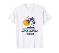 Boca Grande Beach Florida FL City Tourist T-Shirt
