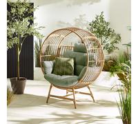 Boca PE Rattan Cocoon Garden Egg Chair