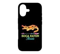 Boca Raton Florida Sun Alligator Vacation Novelty Souvenir Case for iPhone 17