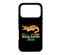 Boca Raton Florida Sun Alligator Vacation Novelty Souvenir Case for iPhone 17 Pro
