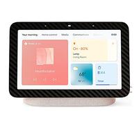 BocaDecals Skin for Google Nest Hub 7" | Gen 2 | Protective, Durable, and Unique Vinyl Decal Wrap Cover | Made in The USA (Black Carbon Fiber) (Black Carbon Fiber)