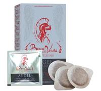 BOCCA DELLA VERITA® - Box of 15 E.S.E. Capsules ANGEL Arabica Flavor 100%, Compatible with E.S.E. dm 44mm Coffee Maker, 100% Biodegradable Capsules, 100% Made in Italy