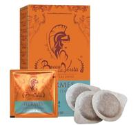 BOCCA DELLA VERITA® - Box of 15 E.S.E. Capsules HERMES Italian Espresso Flavor, Compatible with E.S.E. dm 44mm Coffee Maker, 100% Biodegradable Capsules, 100% Made in Italy