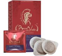 BOCCA DELLA VERITA® - Box of 15 E.S.E. Flavor E.S.E. AMO ROMA Gourmet Pods, Capsules Compatible with E.S.E. dm 44mm Coffee Maker, 100% Biodegradable Capsules, 100% Made in Italy