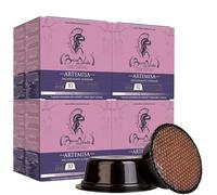 BOCCA DELLA VERITA - Box of 40 ARTEMISA Descafeinado Italian coffee capsules, Capsules compatible with the Lavazza® A Modo Mio coffee machine, 100% Made in Italy