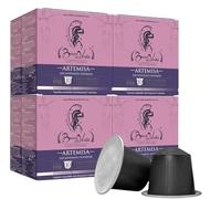 BOCCA DELLA VERITA - Box of 40 capsules of Artemisa Decaffeinated Italian coffee, Capsules compatible with the Nespresso® coffee machine, 100% Made in Italy