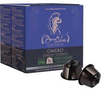 BOCCA DELLA VERITA - Pack of 16 Italian Coffee Capsules, OMERO Espresso Superior Flavor, Capsules Compatible with Nescafé® Dolce Gusto® Coffee Machine, 100% Made in Italy